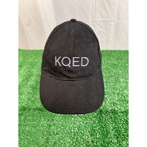 KQED Public Radio PBS Black Baseball Cap Hat Adjustable Apollo USA